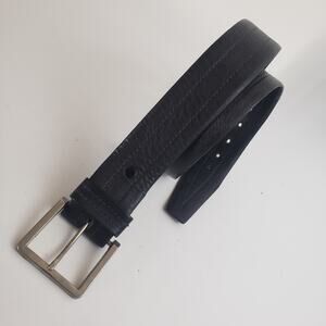 Vintage ‘Lejon’ Glove Leather Dress Formal Belt Black Size 34 1.5" Width